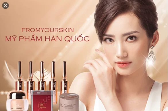 Mẫu banner quảng cáo mỹ phẩm