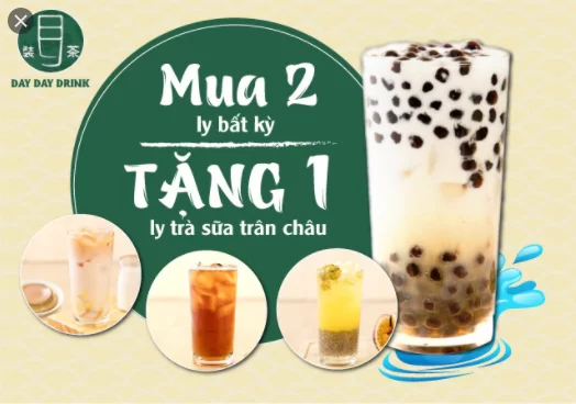 Mẫu Banner trà sữa đẹp 2021