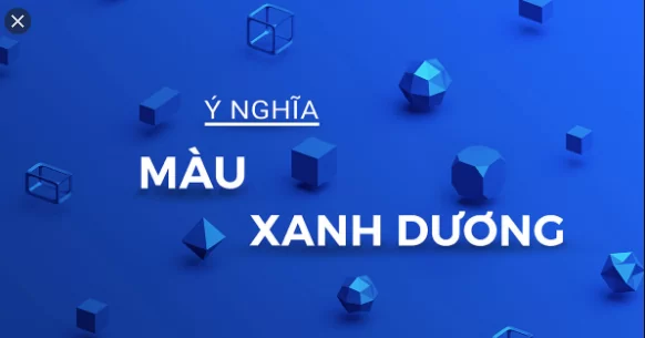 Ý nghĩa màu xanh dương trong thiết kế logo