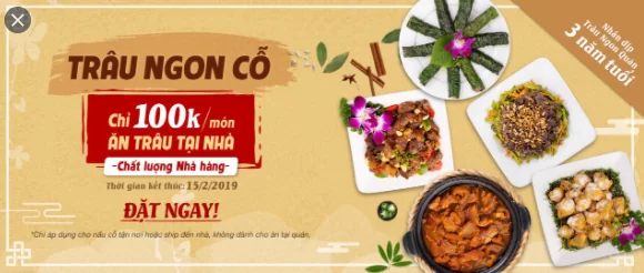 Banner quảng cáo nhà hàng đẹp