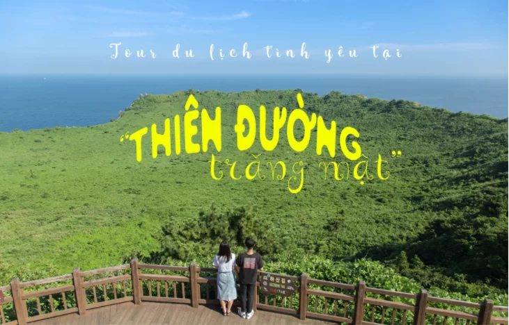 Banner du lịch tuần trăng mật