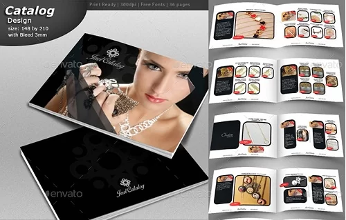 Mẫu Catalogue đẹp về trang sức