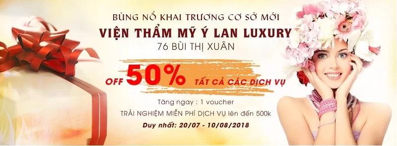 Ảnh banner quảng cáo spa siêu đẹp